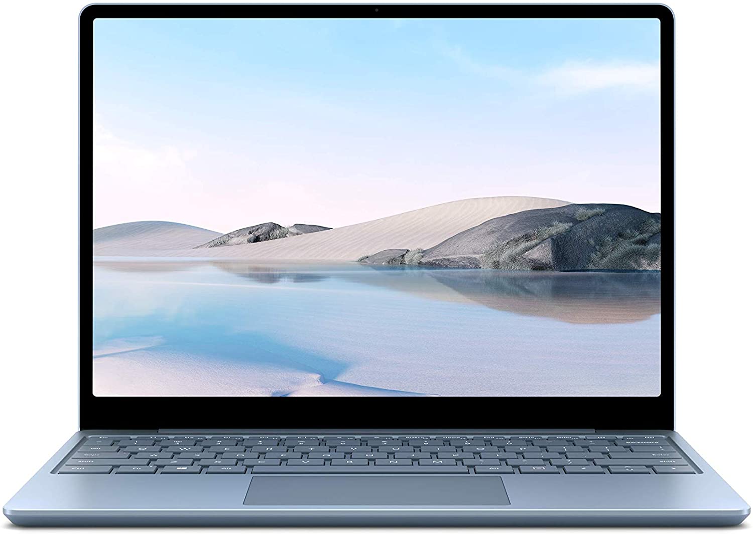 マイクロソフト Surface Laptop Go 12.4インチ Office H&B 2019 搭載 / 第 10 世代インテル® Core™ i5-1035G1 / 8GB /256GB / アイス ブルー THJ-00034