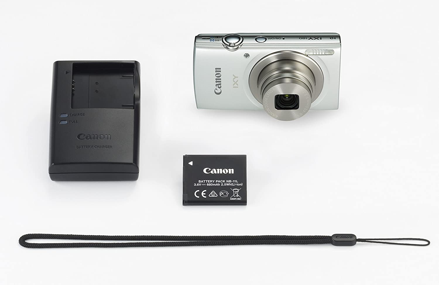 Canon キャノン　IXY100F シルバー　カメラ　デジカメ